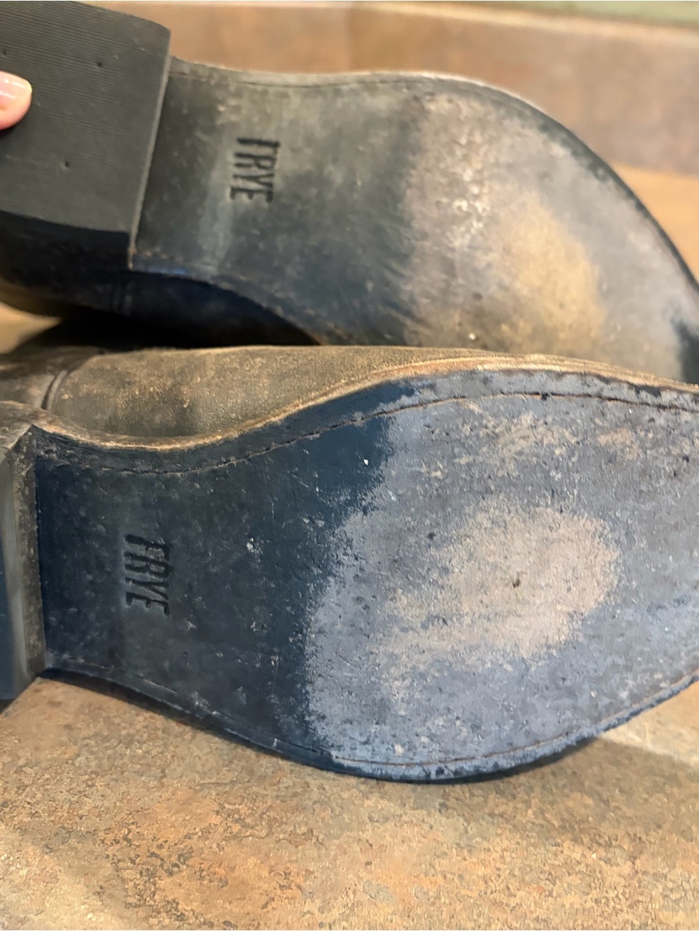 FRYE Billy short boots distressed - Picture 5 of 8